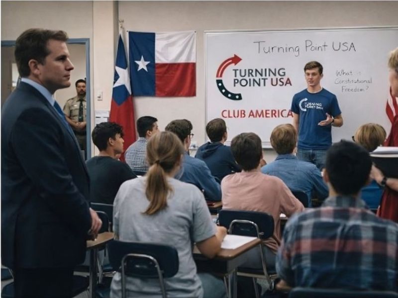 Texas Schools Face New Debate as Turning Point USA High Schools Presence